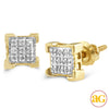 10KY 0.05CTW DIAMOND V-PRONG EARRINGS