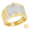 10KY 0.50CTW DIAMOND MEN&apos;S RING