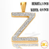 10KY 0.25CTW DIAMOND INITIAL PENDANT - &quot;Z&quot;