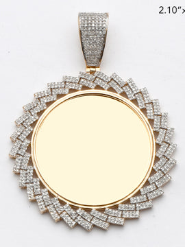 10KY 1.00CTW MICROPAVE DIAMOND ROUND MEMORY PENDAN