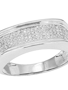 10KW 0.35CTW DIAMOND MENS RING