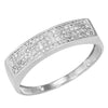 10KW 0.25CTW MICROPAVE DIAMOND MENS RING